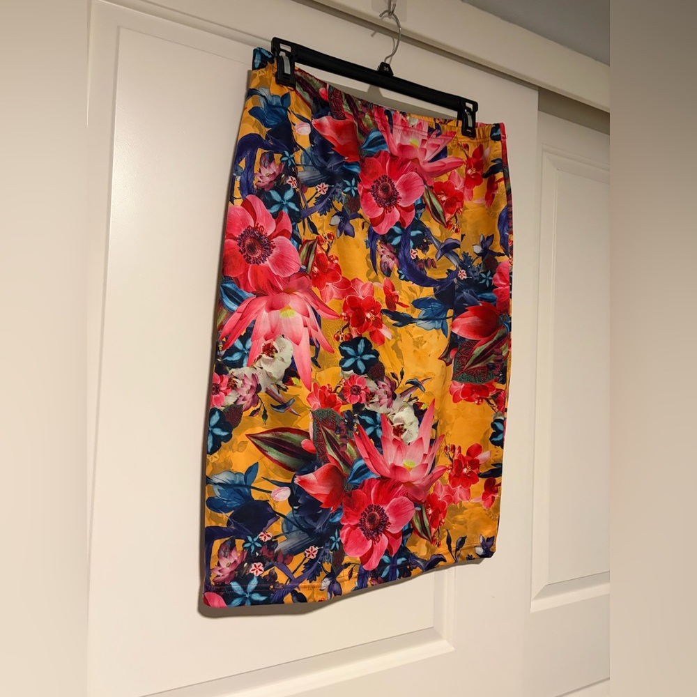 Floral Yellow Nuggles Skirt